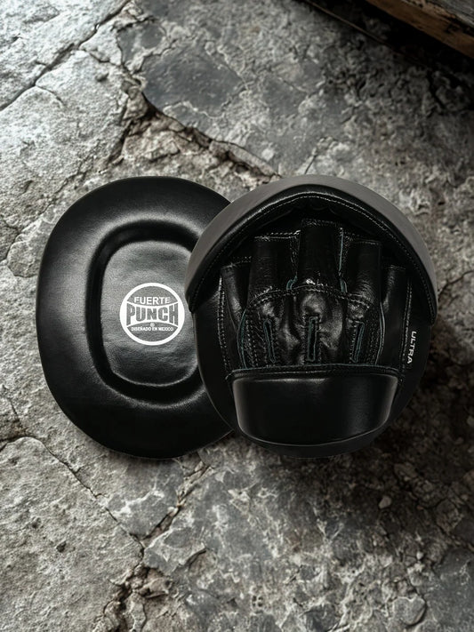 FOCUS PADS - Mexican™ FIGHTING PADS  - BLACK - PUNCH EQUIPMENT