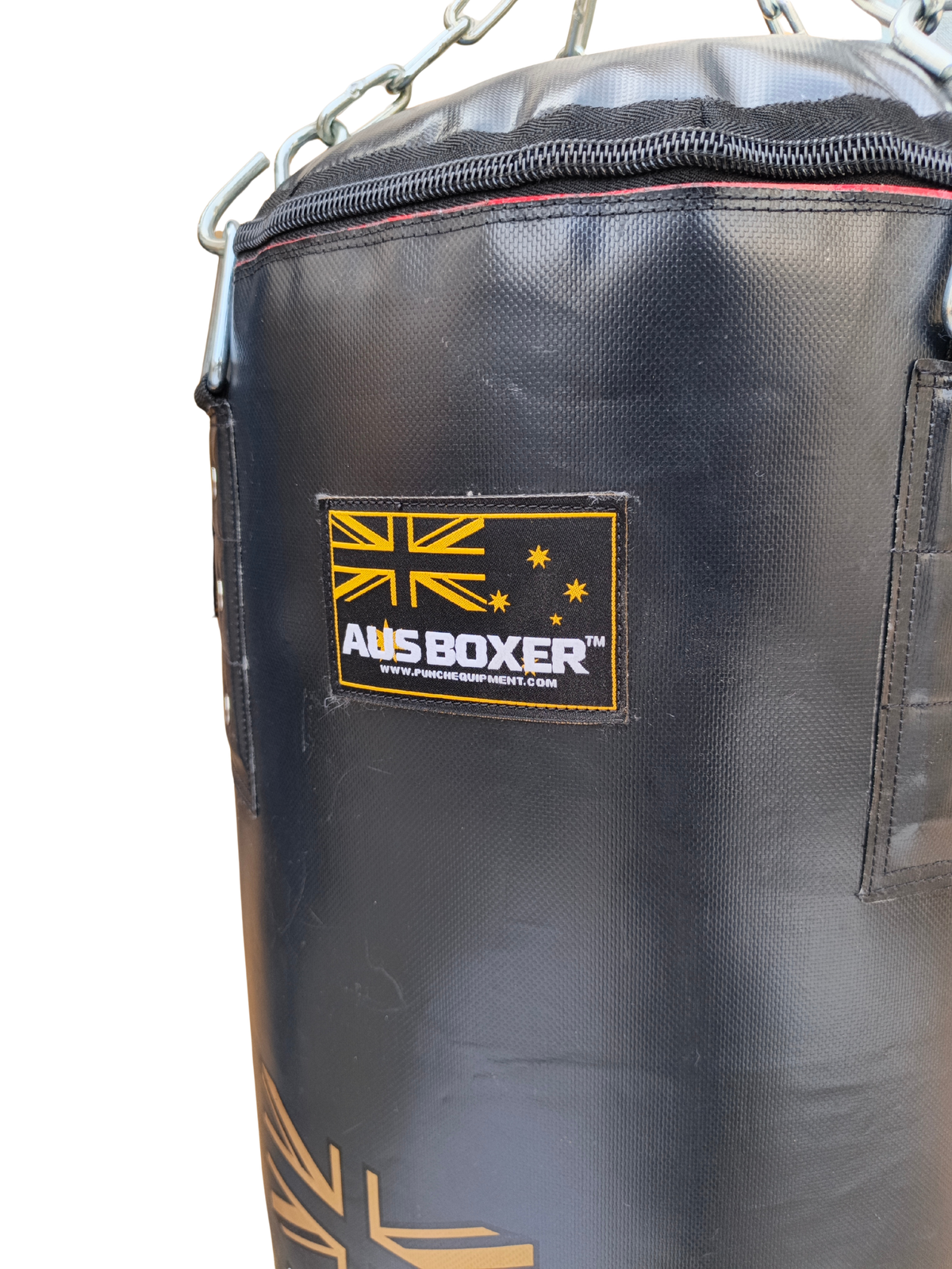 BOXING BAG - Aus Boxer™ - STUBBY - CHAIN - 4FT BLK
