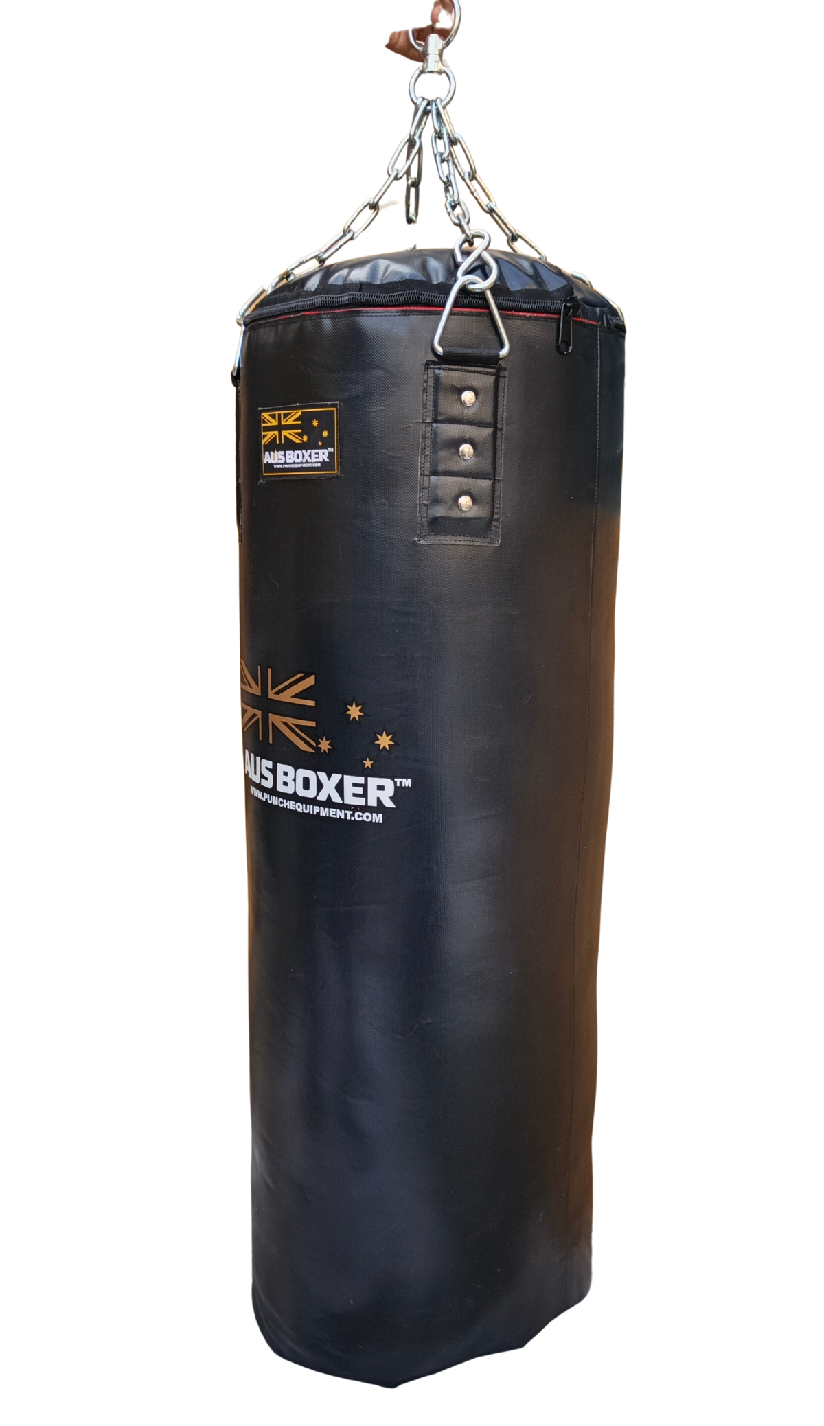 BOXING BAG - Aus Boxer™ - STUBBY - CHAIN - 4FT BLK