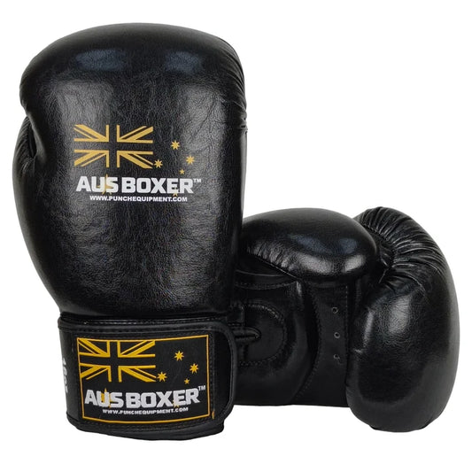 BOXING GLOVE - Aus Boxer™ PRO - 10OZ - BLACK