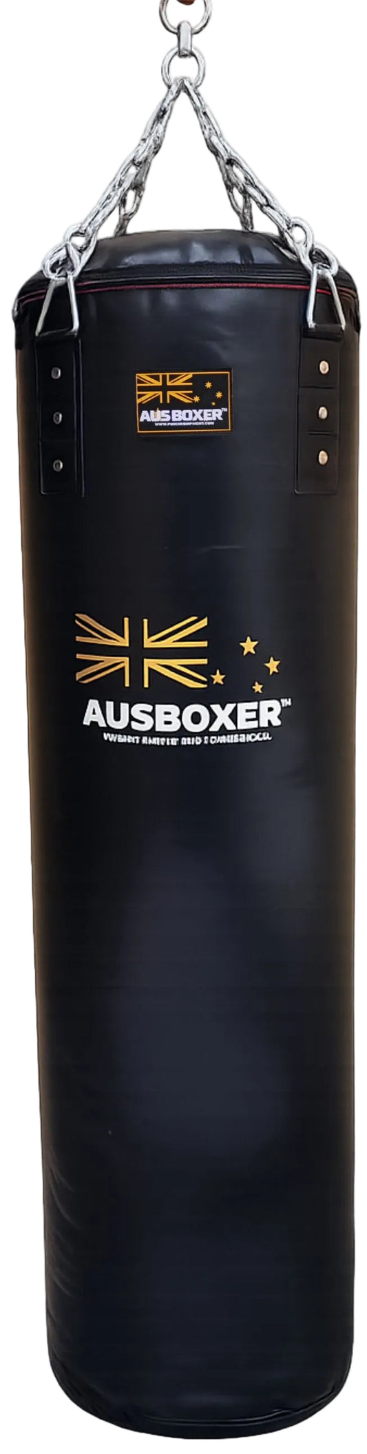 BOXING BAG - Aus Boxer™ - STUBBY - CHAIN - 4FT BLK - EMPTY