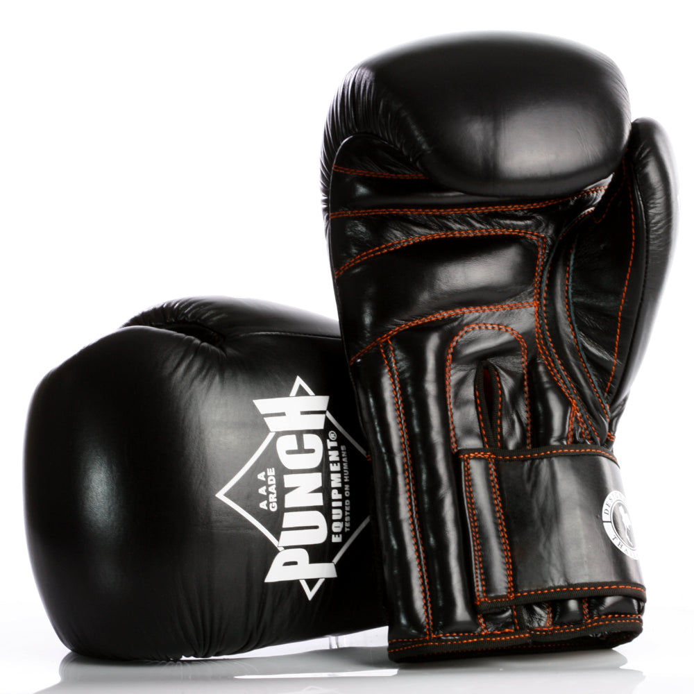 PUNCH EQUIPMENT BOXING GLOVES - Black Diamond™ - BLACK