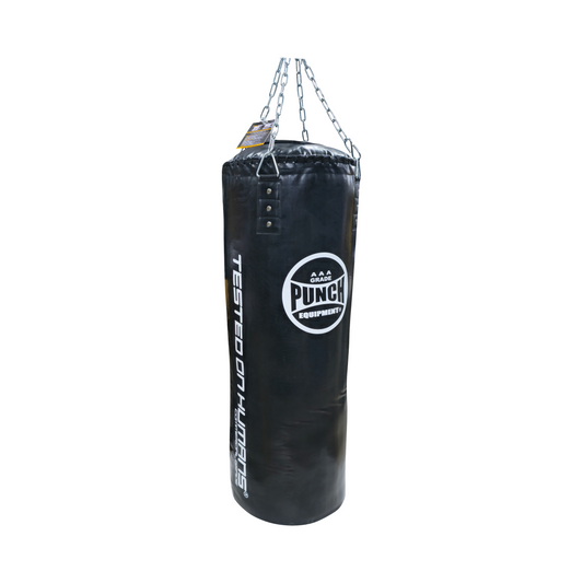 BOXING BAG - EMPTY CASING Trophy Getters® MIL SPEC® - 5FT - BLACK