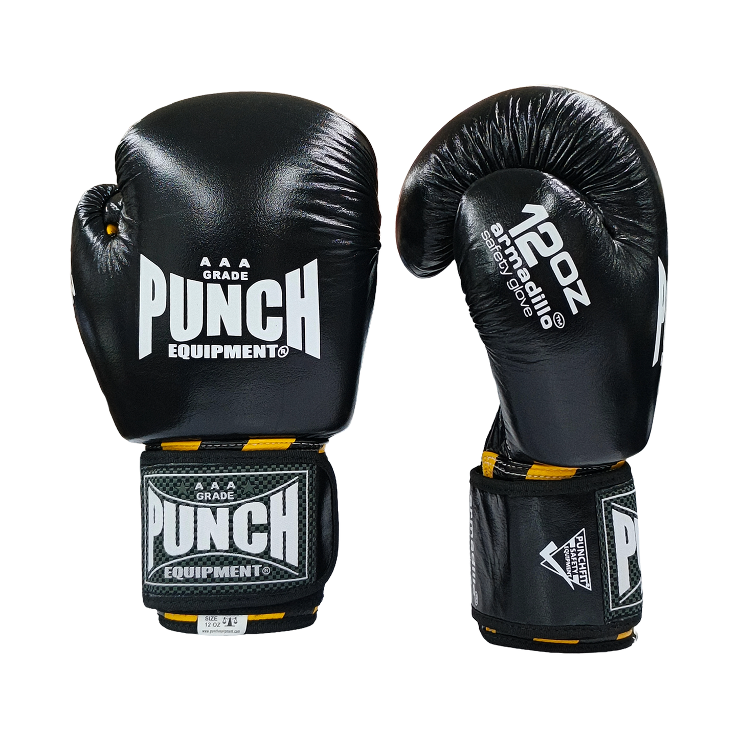 BOXING GLOVES - Armadillo™  SAFETY - 12oz - BLACK