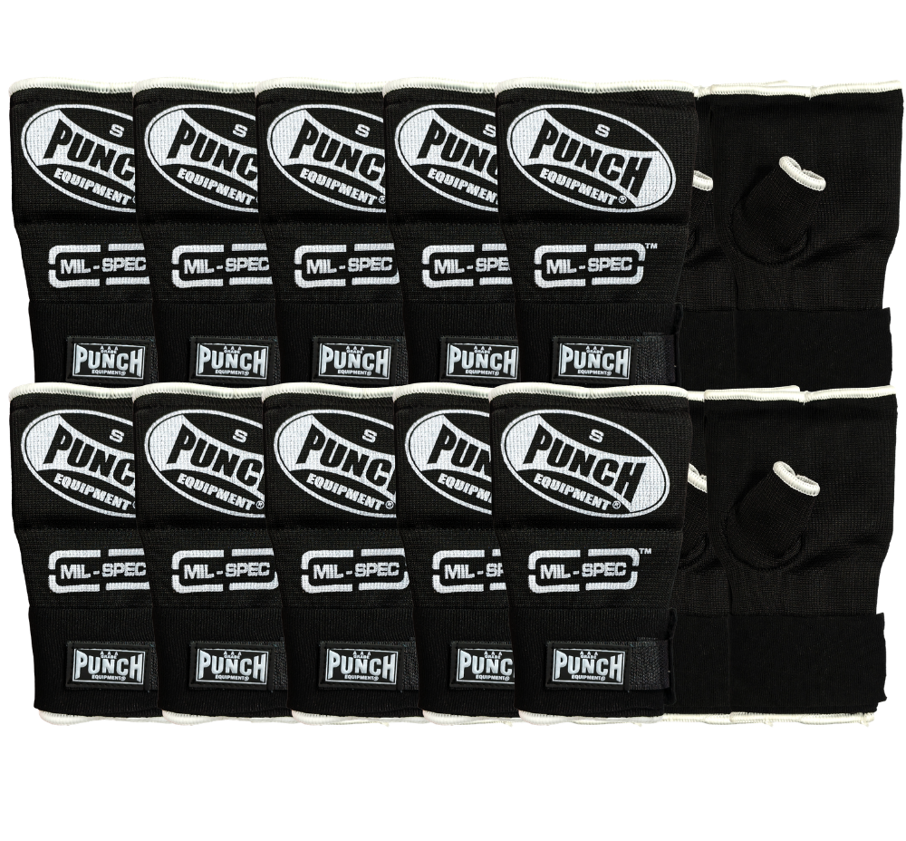 QUICK WRAPS - Mil Spec® - BULK PACK 10 pairs - BLACK - SMALL