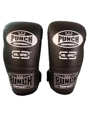 BOXING GLOVE/PAD HYBRID - Mil Spec® - BLACK - PUNCH EQUIPMENT