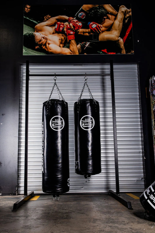 BOXING BAG - EMPTY CASING Trophy Getters® MIL SPEC® - 5FT - BLACK