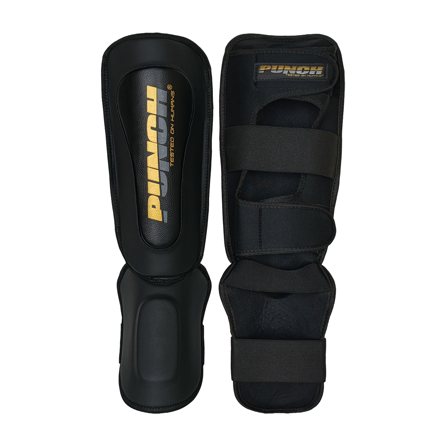 SHIN PADS - Urban™ MUAY THAI - BLACK